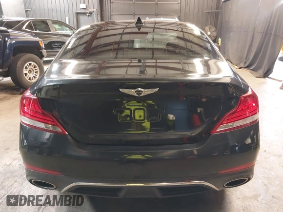 2019 Genesis G70 Advanced with VIN KMTG54LE6KU037582, listed as a IAAI auction lot 42099548 with 63,044 mi miles and . Bid and sale history available at DreamBid. Image 17.