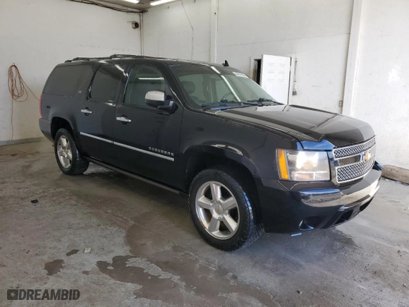 2011 Chevrolet Suburban LTZ with VIN 1GNSKKE38BR289541, listed as a Copart auction lot 44610195 with 228,762 mi miles and Salvage Title. Bid and sale history available at carsss.com. Image 4.
