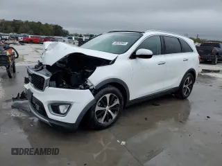 2016 Kia Sorento EX with VIN 5XYPH4A19GG071000, listed as a Copart auction lot 46252865 with 144,707 mi miles and Salvage Title. Bid and sale history available at carsss.com. Image 1.