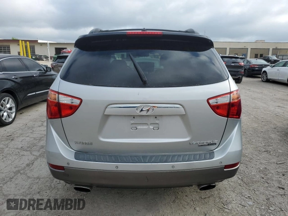 2011 Hyundai Veracruz GLS with VIN KM8NUDCC5BU148420, listed as a Copart auction lot 54863615 with 145,013 mi miles and Clean Title. Bid and sale history available at DreamBid. Image 6.