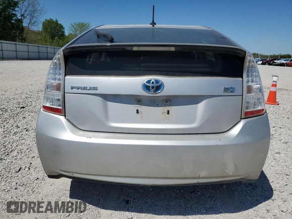 2010 Toyota Prius II with VIN JTDKN3DU0A0203433, listed as a Copart auction lot 53288915 with 210,445 mi miles and Clean Title. Bid and sale history available at DreamBid. Image 6.