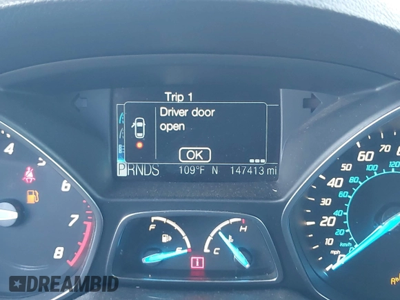 2013 Ford Escape Titanium with VIN 1FMCU0J95DUA29390, listed as a IAAI auction lot 42720269 with 147,413 mi miles and . Bid and sale history available at DreamBid. Image 7.