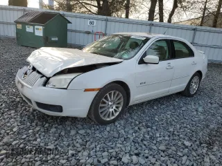 2008 Mercury Milan Premier with VIN 3MEHM02118R611209, listed as a Copart auction lot 48666495 with 108,798 mi miles and Salvage Title. Bid and sale history available at carsss.com. Image 1.