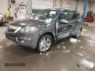 2011 Acura RDX with VIN 5J8TB1H29BA000788, listed as a IAAI auction lot 41595069 with 195,165 mi miles. Bid and sale history available at carsss.com. Image 2.