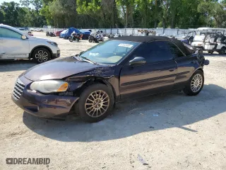 2004 Chrysler Sebring LXi with VIN 1C3EL55RX4N311322, listed as a Copart auction lot 52550465 with 134,947 mi miles and Salvage Title. Bid and sale history available at carsss.com. Image 1.