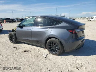 2023 Tesla Model Y Long Range with VIN 7SAYGDEE5PA100116, listed as a Copart auction lot 45713965 with 32,005 mi miles and Salvage Title. Bid and sale history available at carsss.com. Image 2.
