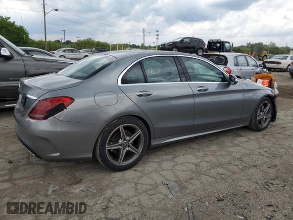 2015 Mercedes-Benz C 300 z VIN 55SWF4JB7FU066621, wystawiony jako Copart lot #58784595 z przebiegiem 141 976 mil mil oraz Czysty tytuł • Clean title. Historia ofert i sprzedaży dostępna na DreamBid. Obrazek 3.