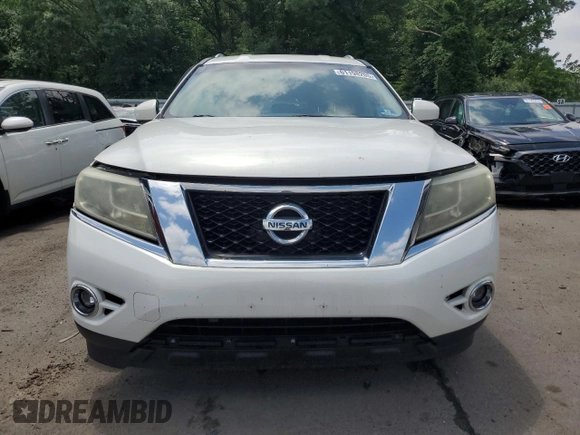 2014 Nissan Pathfinder SL with VIN 5N1AR2MM2EC662215, listed as a Copart auction lot 61198205 with 152,409 mi miles and Salvage title. Bid and sale history available at DreamBid. Image 5.