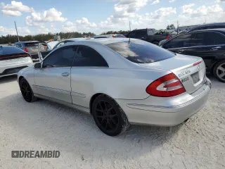 2003 Mercedes-Benz CLK-Class 3.2L with VIN WDBTJ65J63F050559, listed as a Copart auction lot 77650564 with 218,619 mi miles and Clean Title. Bid and sale history available at carsss.com. Image 2.