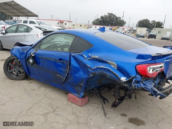 2018 Subaru BRZ Premium with VIN JF1ZCAB16J9600681, listed as a IAAI auction lot 42039375 with 41,741 mi miles. Bid and sale history available at carsss.com. Image 6.