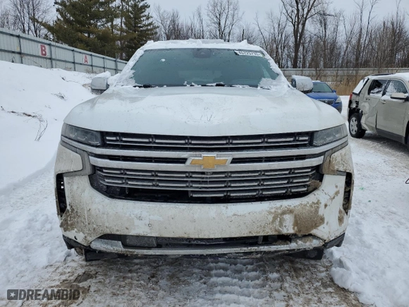 2023 Chevrolet Tahoe Premier with VIN 1GNSKSKD8PR246175, listed as a Copart auction lot 45725735 with 54,988 mi miles and Clean Title. Bid and sale history available at carsss.com. Image 5.