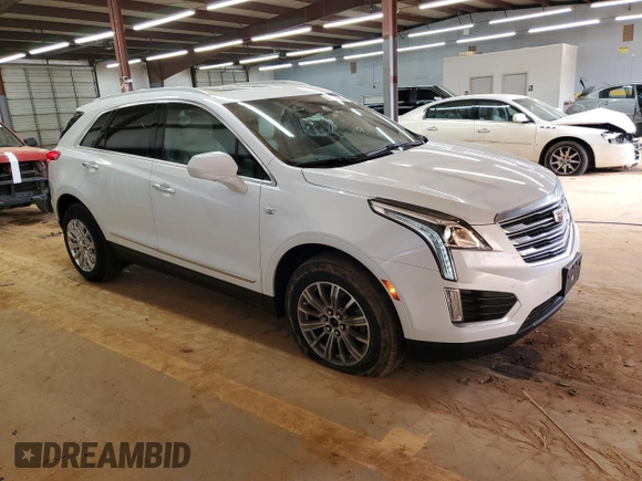 2017 Cadillac XT5 Luxury AWD with VIN 1GYKNDRS3HZ319559, listed as a Copart auction lot 47257595 with 65,077 mi miles and Salvage Title. Bid and sale history available at DreamBid. Image 4.