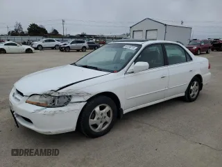 2000 Honda Accord EX z VIN 1HGCG6673YA024364, wystawiony jako Copart lot #44136215 z przebiegiem 146 846 mil mil oraz Szkoda całkowita • Salvage title. Historia ofert i sprzedaży dostępna na DreamBid. Obrazek 1.