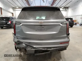 2020 Cadillac XT6 AWD Sport with VIN 1GYKPGRS5LZ145966, listed as a Copart auction lot 66585334 with 76,735 mi miles and Salvage Title. Bid and sale history available at carsss.com. Image 6.