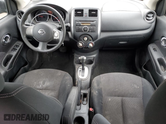2014 Nissan Versa SV with VIN 3N1CN7AP6EL856922, listed as a Copart auction lot 52895285 with 78,135 mi miles and Salvage Title. Bid and sale history available at carsss.com. Image 8.
