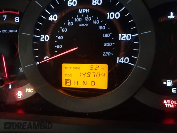 2008 Toyota RAV4 Sport with VIN JTMBD32V785153206, listed as a IAAI auction lot 42306957 with 149,784 mi miles and . Bid and sale history available at DreamBid. Image 7.