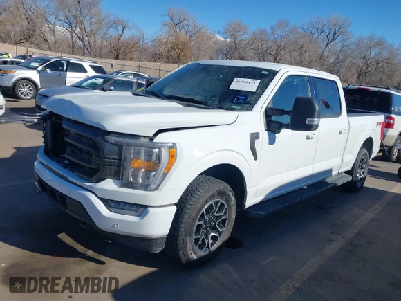 2023 Ford F-150 XL with VIN 1FTFW1E87PFB31057, listed as a IAAI auction lot 41388451 with 28,233 mi miles. Bid and sale history available at carsss.com. Image 17.