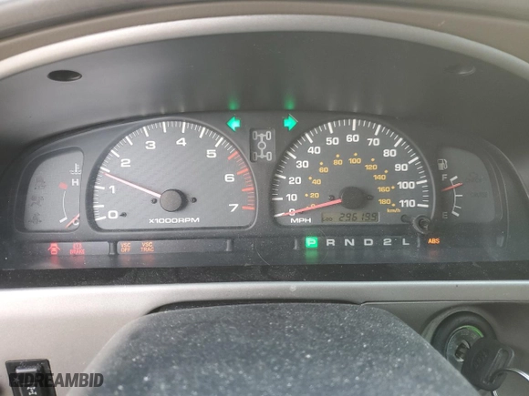 2001 Toyota 4Runner SR5 with VIN JT3HN86R610356161, listed as a Copart auction lot 85801684 with 296,199 mi miles and Salvage Title. Bid and sale history available at carsss.com. Image 9.