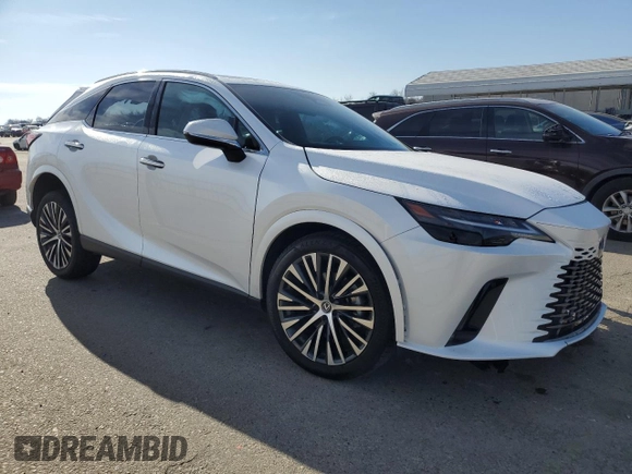 2023 Lexus RX with VIN 2T2BBMCA7PC016805, listed as a Copart auction lot 87899685 with 20,693 mi miles and Salvage Title. Bid and sale history available at carsss.com. Image 4.
