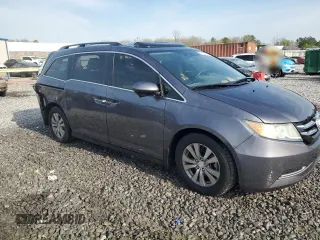2016 Honda Odyssey EX-L with VIN 5FNRL5H63GB038127, listed as a Copart auction lot 51094595 with 171,408 mi miles and Salvage Title. Bid and sale history available at carsss.com. Image 4.