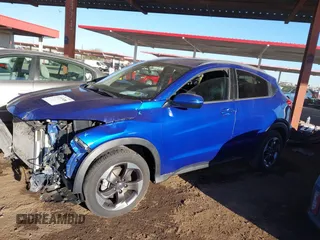 2018 Honda HR-V EX-L Navi with VIN 3CZRU6H70JM702098, listed as a IAAI auction lot 41397486 with 102,020 mi miles. Bid and sale history available at carsss.com. Image 14.