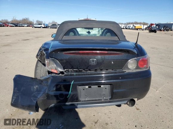 2000 Honda S2000 с VIN JHMAP1142YT002851, выставлен на аукционе Copart как лот 50366745 с пробегом 164 699 миль миль и Списание • Salvage title. История ставок и продаж доступна на DreamBid. Изображение 6.