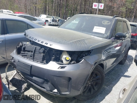 2019 Land Rover Discovery HSE Luxury z VIN SALRT2RV2KA095272, wystawiony jako IAAI lot #41697949 z przebiegiem 44 073 mil mil oraz . Historia ofert i sprzedaży dostępna na DreamBid. Obrazek 17.