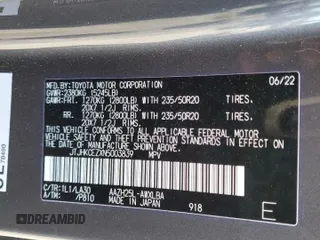 2022 Lexus NX with VIN JTJHKCEZXN5003839, listed as a Copart auction lot 44377143 with 7,560 mi miles. Bid and sale history available at carsss.com. Image 15.