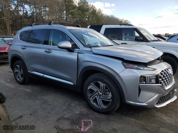 2022 Hyundai Santa Fe SEL with VIN 5NMS24AJ4NH434768, listed as a Copart auction lot 42152325 with 59,230 mi miles and Salvage Title. Bid and sale history available at carsss.com. Image 4.