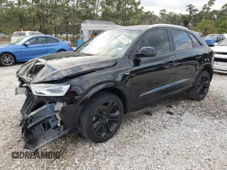 2018 Audi Q3 Premium with VIN WA1BCCFS5JR013554, listed as a Copart auction lot 44458725 with 72,166 mi miles and Salvage Title. Bid and sale history available at carsss.com. Image 1.