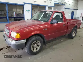 2001 Ford Ranger XL with VIN 1FTYR10C61TA40124, listed as a Copart auction lot 48943325 with 196,810 mi miles and Salvage title. Bid and sale history available at DreamBid. Image 1.