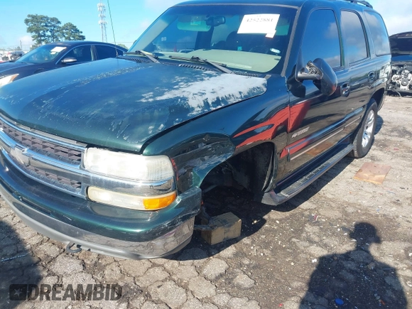 2002 Chevrolet Tahoe LS with VIN 1GNEC13Z72R130005, listed as a IAAI auction lot 42522881 with 252,683 mi miles and . Bid and sale history available at DreamBid. Image 6.