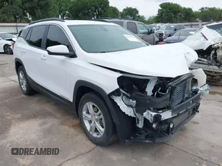 2022 GMC Terrain SLE with VIN 3GKALMEV2NL137933, listed as a IAAI auction lot 42337794 with 55,307 mi miles and . Bid and sale history available at DreamBid. Image 1.