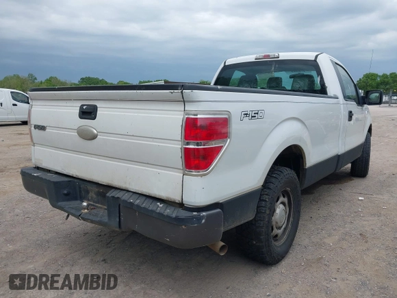2012 Ford F-150 XL with VIN 1FTMF1CM7CKD06576, listed as a IAAI auction lot 42074226 with 294,349 mi miles. Bid and sale history available at carsss.com. Image 4.