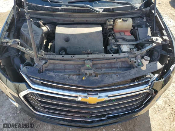 2018 Chevrolet Traverse Premier with VIN 1GNERKKW9JJ172720, listed as a Copart auction lot 49120525 with 166,186 mi miles and Salvage Title. Bid and sale history available at carsss.com. Image 13.