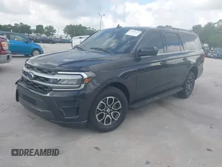 2022 Ford Expedition Max XLT с VIN 1FMJK1HT8NEA25897, выставлен на аукционе IAAI как лот 42307617 с пробегом 126 420 миль миль и . История ставок и продаж доступна на DreamBid. Изображение 2.
