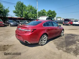 2015 Buick Regal GS with VIN 2G4GT5GX4F9263141, listed as a Copart auction lot 63770055 with 202,551 mi miles and Clean title. Bid and sale history available at DreamBid. Image 4.