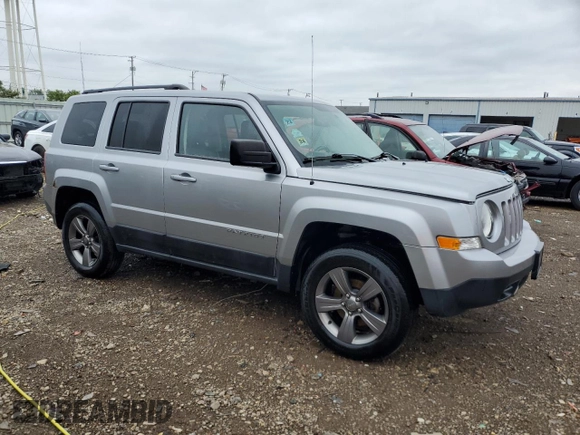 2015 Jeep Patriot High Altitude with VIN 1C4NJRFB2FD396806, listed as a Copart auction lot 57651155 with 130,357 mi miles and Salvage title. Bid and sale history available at DreamBid. Image 4.
