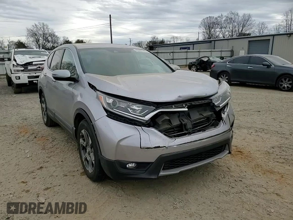 2019 Honda CR-V EX with VIN 2HKRW1H52KH512876, listed as a Copart auction lot 43337215 with 107,566 mi miles and Salvage Title. Bid and sale history available at DreamBid. Image 11.
