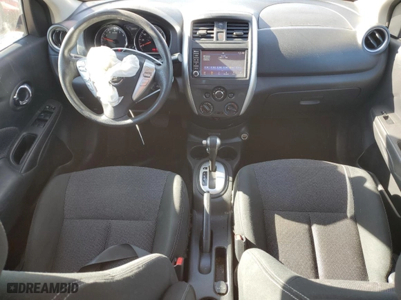 2019 Nissan Versa Sedan SV with VIN 3N1CN7AP7KL850980, listed as a Copart auction lot 83310824 with 98,884 mi miles and Salvage Title. Bid and sale history available at carsss.com. Image 8.