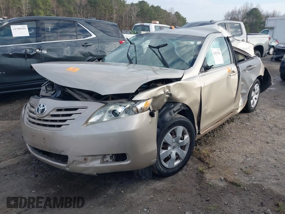 2007 Toyota Camry CE with VIN 4T1BE46K37U582278, listed as a IAAI auction lot 41527423 with 132,123 mi miles. Bid and sale history available at carsss.com. Image 2.