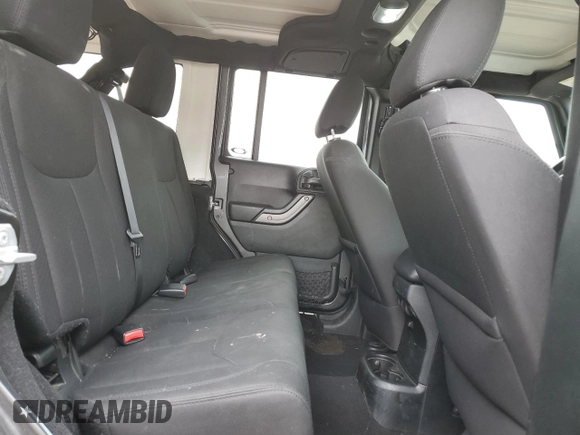 2018 Jeep Wrangler JK Unlimited Sport S with VIN 1C4BJWDG9JL938689, listed as a Copart auction lot 80713534 with 118,101 mi miles and Salvage Title. Bid and sale history available at carsss.com. Image 10.