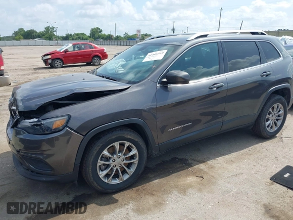 2019 Jeep Cherokee Latitude Plus with VIN 1C4PJLLB1KD172060, listed as a IAAI auction lot 42446369 with 91,222 mi miles and . Bid and sale history available at DreamBid. Image 2.
