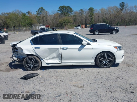 2017 Honda Accord Sedan Sport with VIN 1HGCR2F53HA118309, listed as a IAAI auction lot 41882850 with 173,721 mi miles. Bid and sale history available at carsss.com. Image 13.
