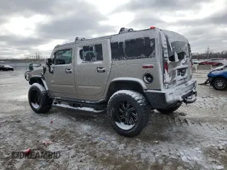 2003 Hummer H2 with VIN 5GRGN23U23H143918, listed as a Copart auction lot 47998755 with 147,603 mi miles and Clean Title. Bid and sale history available at carsss.com. Image 2.
