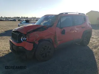 2017 Jeep Renegade Altitude with VIN ZACCJABH5HPG29889, listed as a Copart auction lot 77868264 with 97,397 mi miles and Salvage title. Bid and sale history available at DreamBid. Image 1.