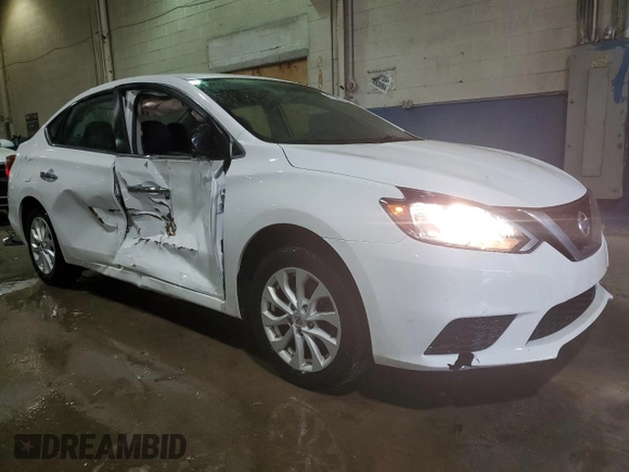 2018 Nissan Sentra SV with VIN 3N1AB7AP1JL635545, listed as a Copart auction lot 47630705 with 116,390 mi miles and Clean Title. Bid and sale history available at carsss.com. Image 4.