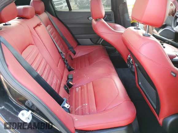 2022 Alfa Romeo Giulia with VIN ZARFAMAN2N7660313, listed as a Copart auction lot 54412005 with 31,238 mi miles and Salvage title. Bid and sale history available at DreamBid. Image 10.