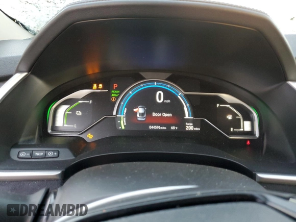 2018 Honda Clarity Plug-In Hybrid Touring with VIN JHMZC5F30JC011849, listed as a Copart auction lot 79900434 with 44,596 mi miles and Clean Title. Bid and sale history available at carsss.com. Image 9.