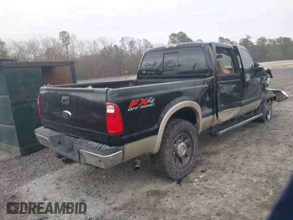 2010 Ford Super Duty F-250 SRW XL with VIN 1FTSW2BY9AEB30224, listed as a IAAI auction lot 41853631 with 1 mi miles. Bid and sale history available at carsss.com. Image 4.